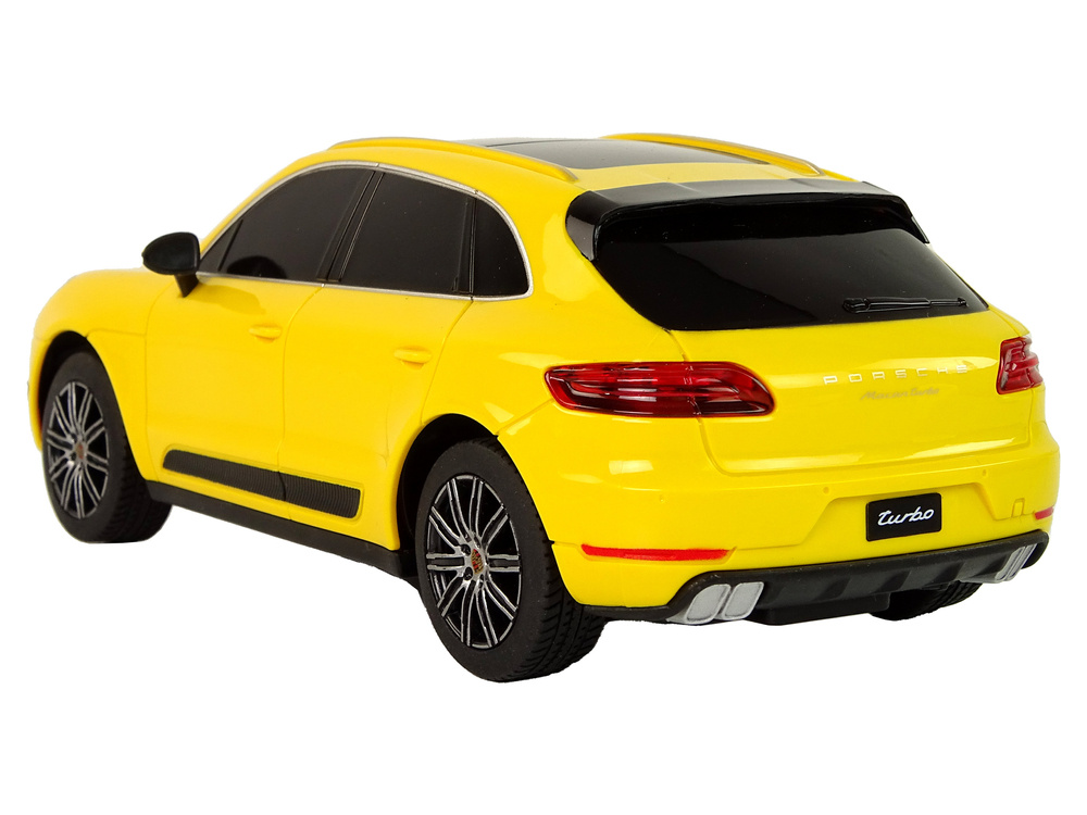 Radijo bangomis valdomas rastar porsche macan turbo, 1:24