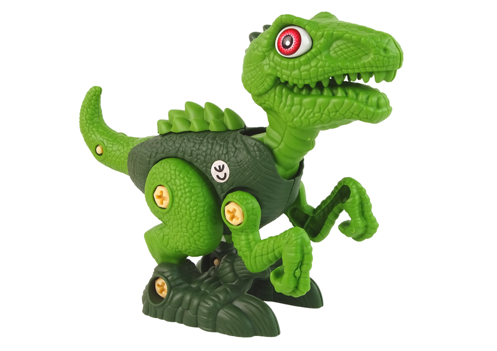 Surenkamas konstruktorius dinozauras leantoys