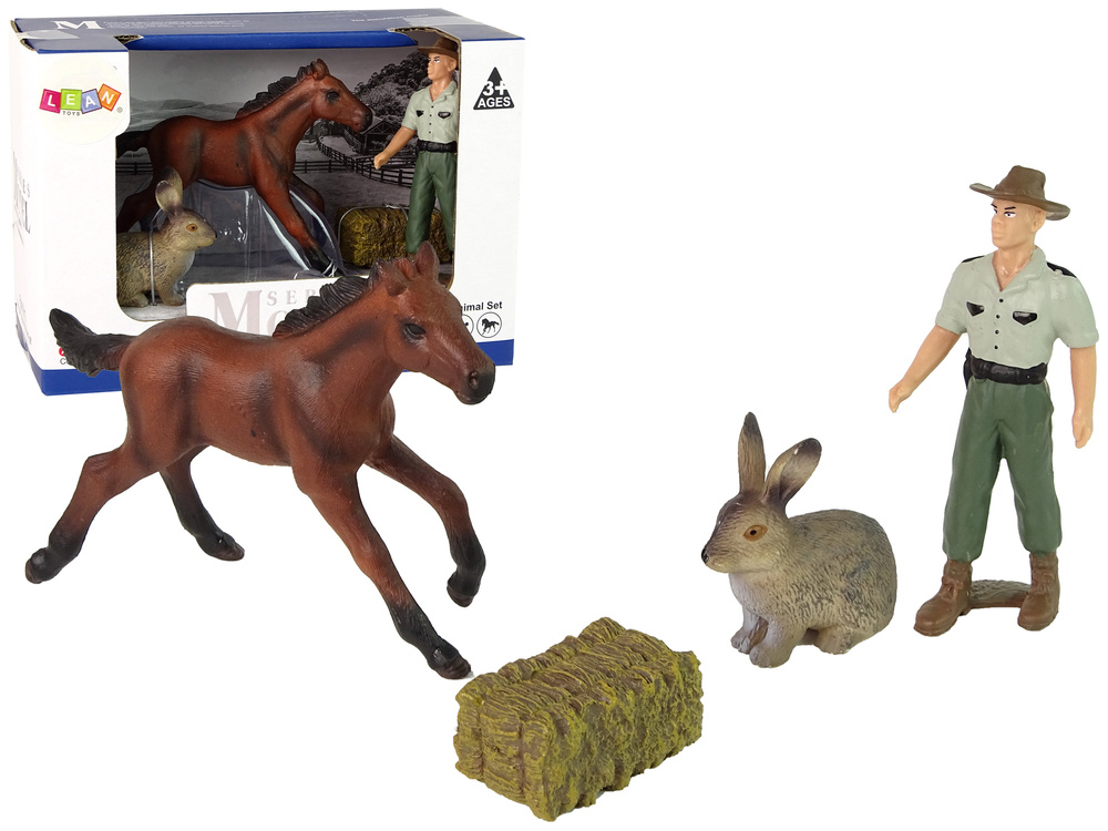 Gyvūnų figūrėlių rinkinys lean toys