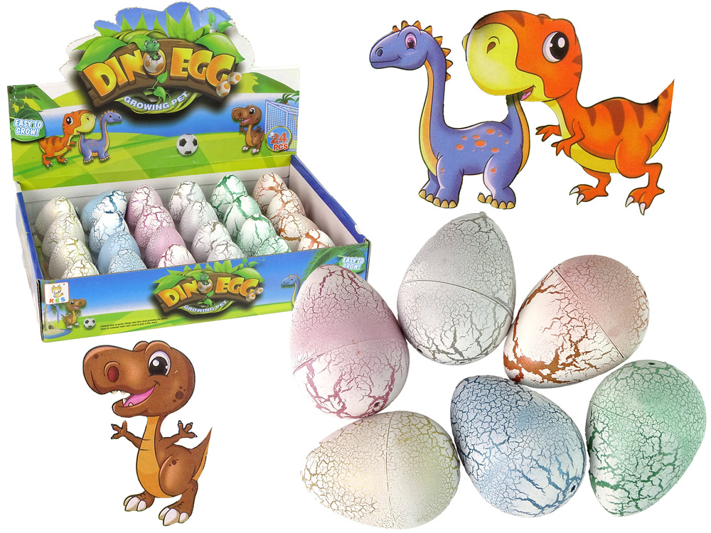 Augantis dinozaurų kiaušinis Lean Toys