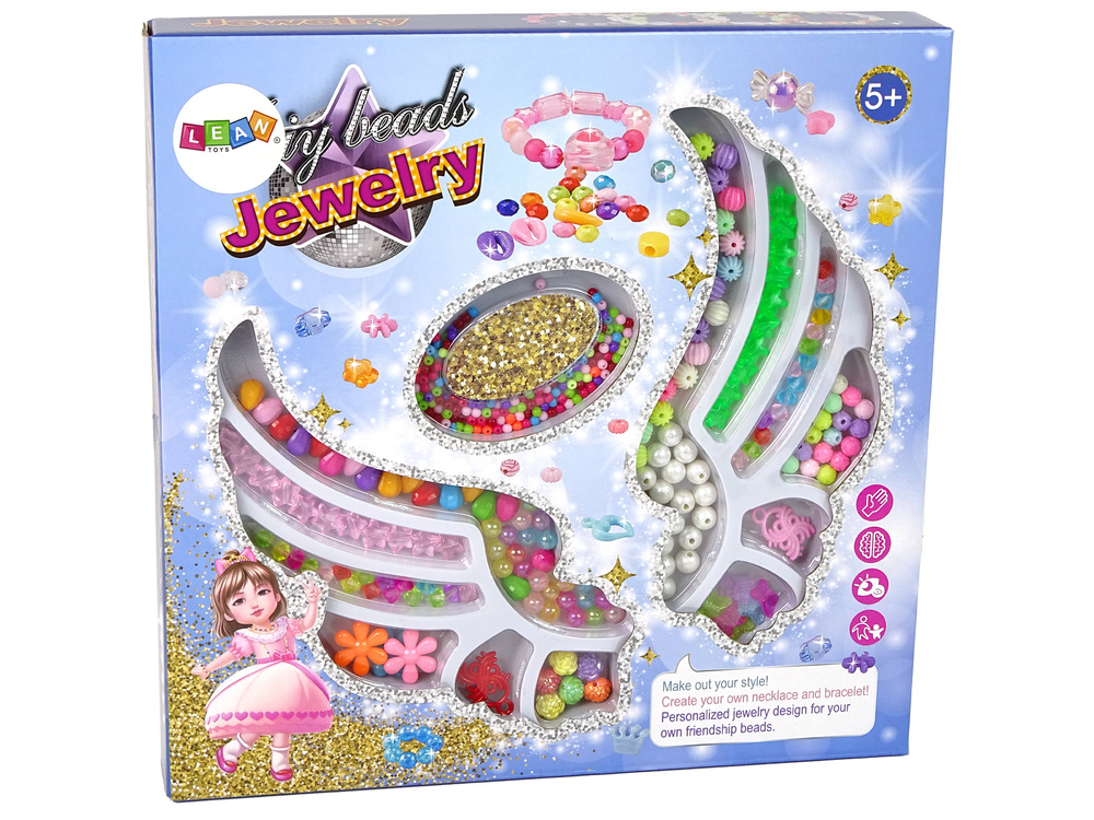Kūrybinis papuošalų kūrimo rinkinys leantoys