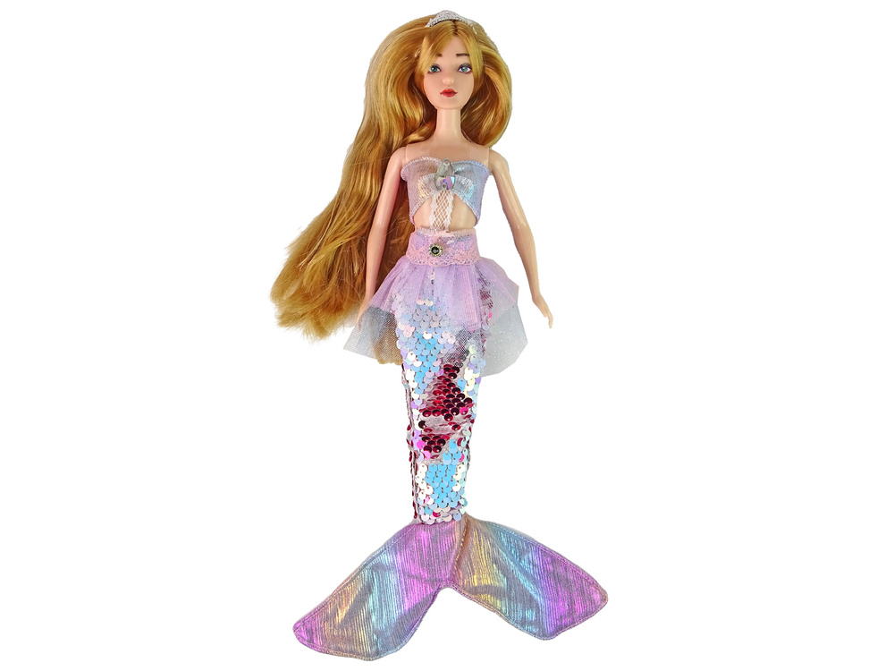 Lėlė undinė su priedais emily lean toys