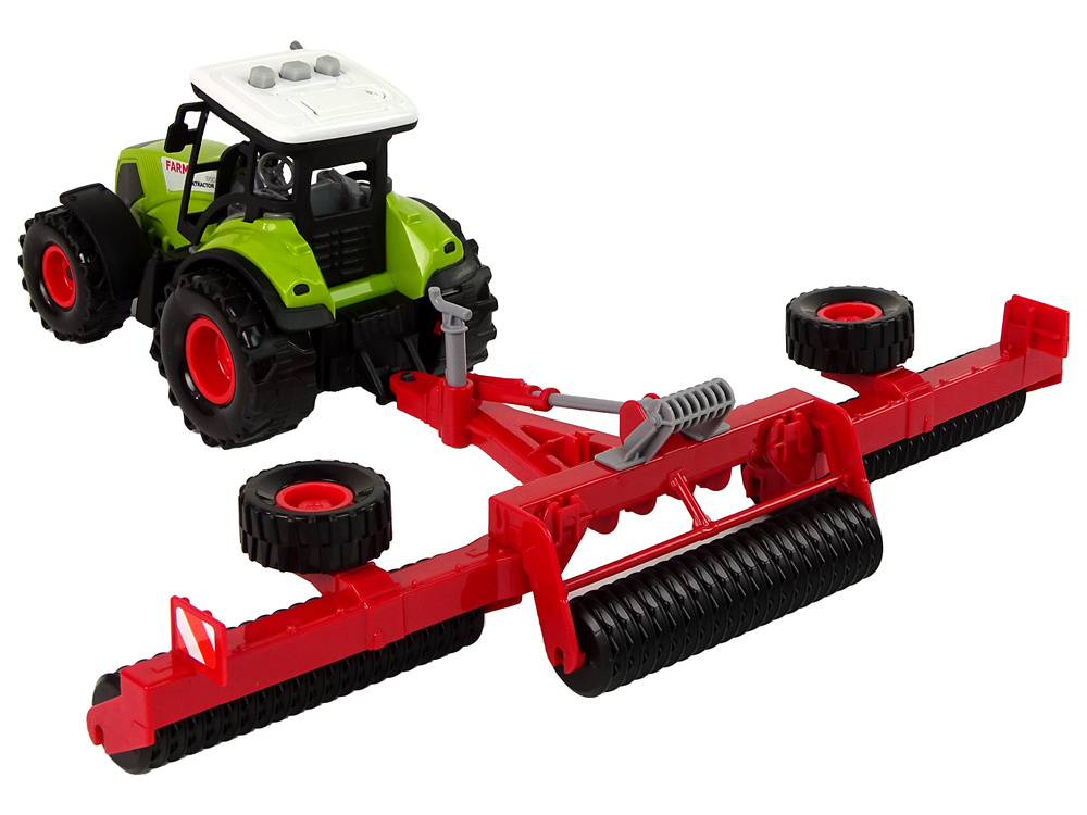 Traktorius su priekaba ūkiui lean toys