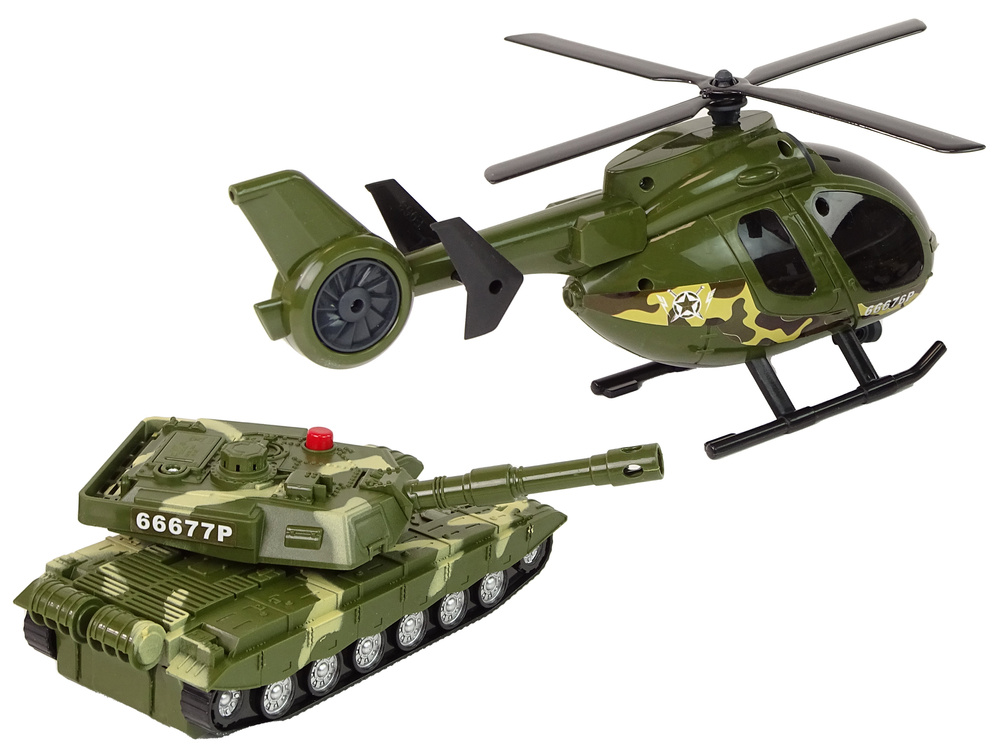 Žaislinis karinės technikoa rinkinys lean toys, 2 d.