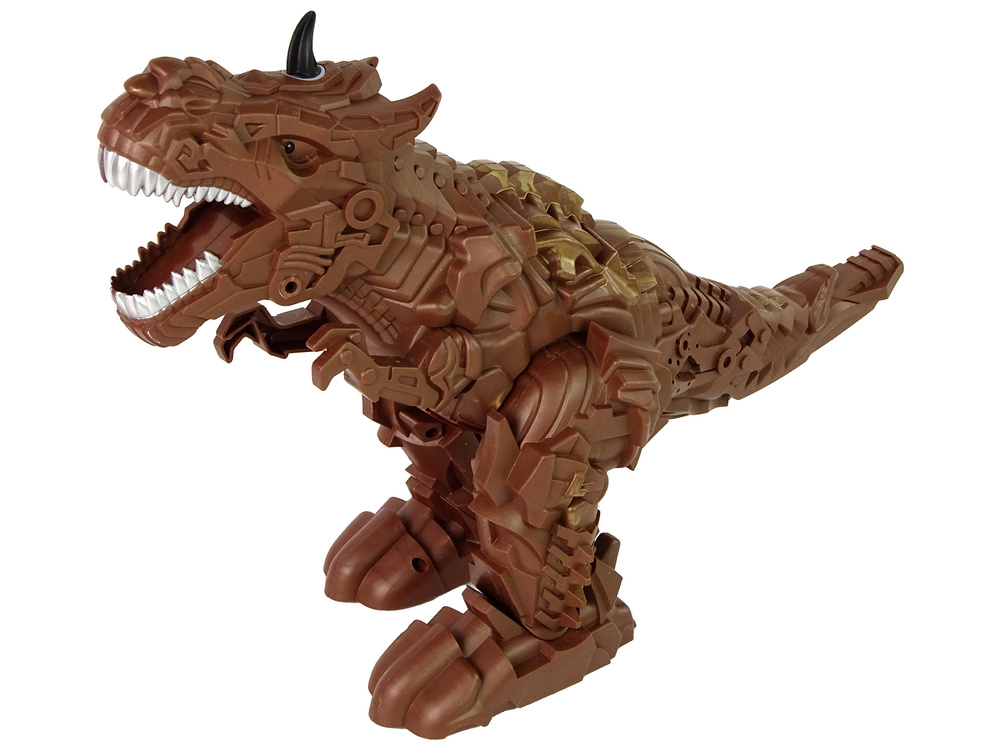 Interaktyvus dinozauras lean toys, rudas