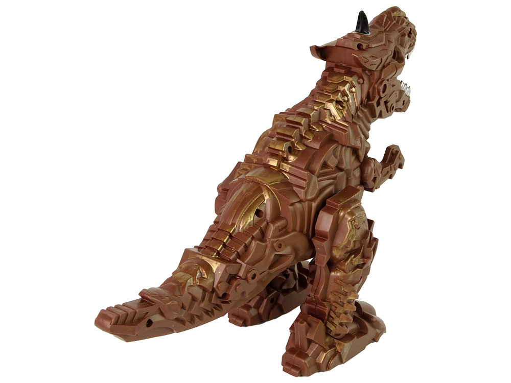 Interaktyvus dinozauras lean toys, rudas