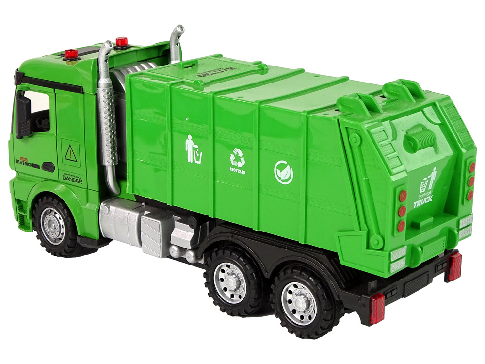 Pultu valdomas šiukšliavežis lean toys