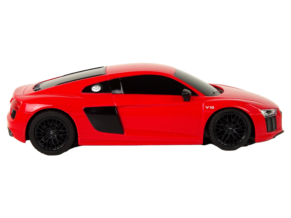 Nuotolinio valdymo automodelis audi r8 1:24 rastar raudonas