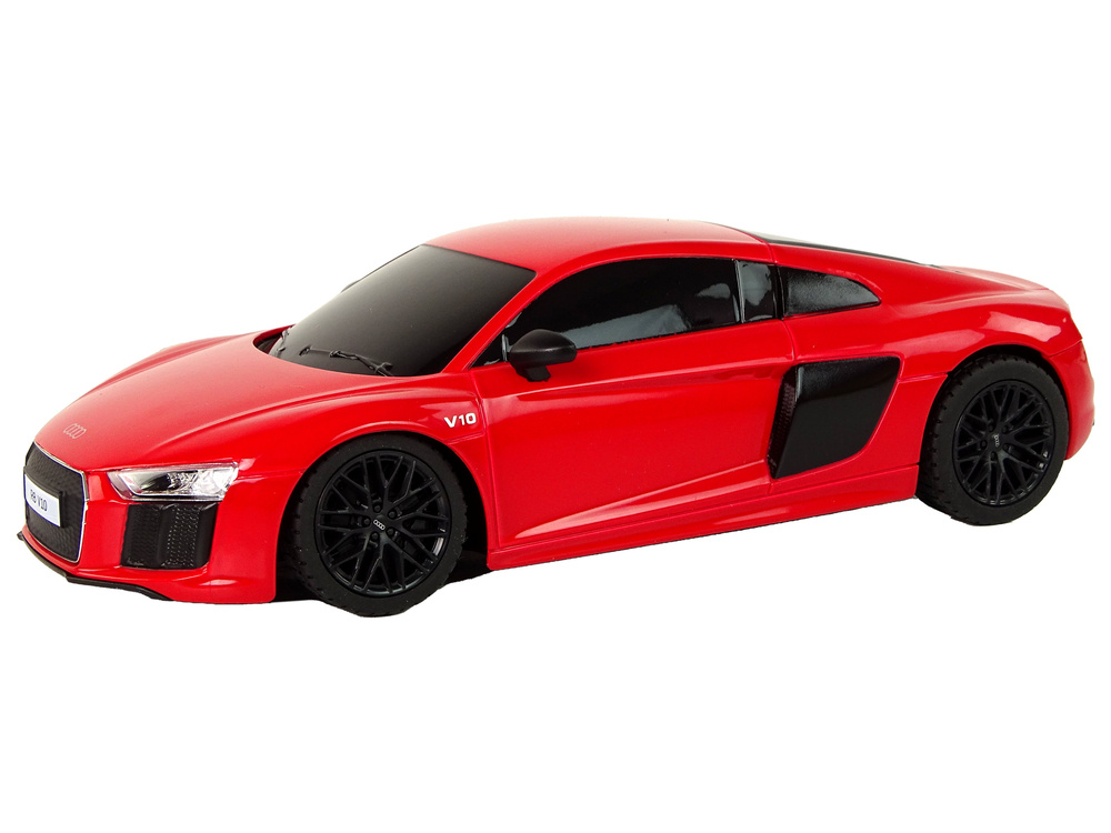 Nuotolinio valdymo automodelis audi r8 1:24 rastar raudonas
