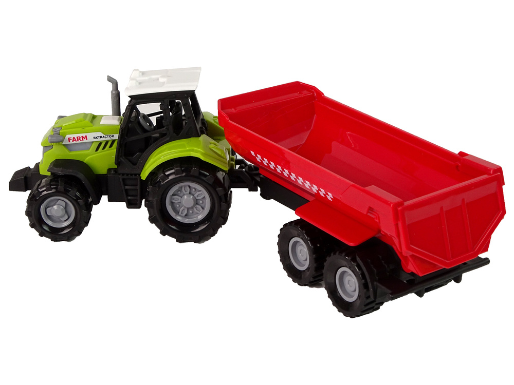 Traktorius su priekaba lean toys