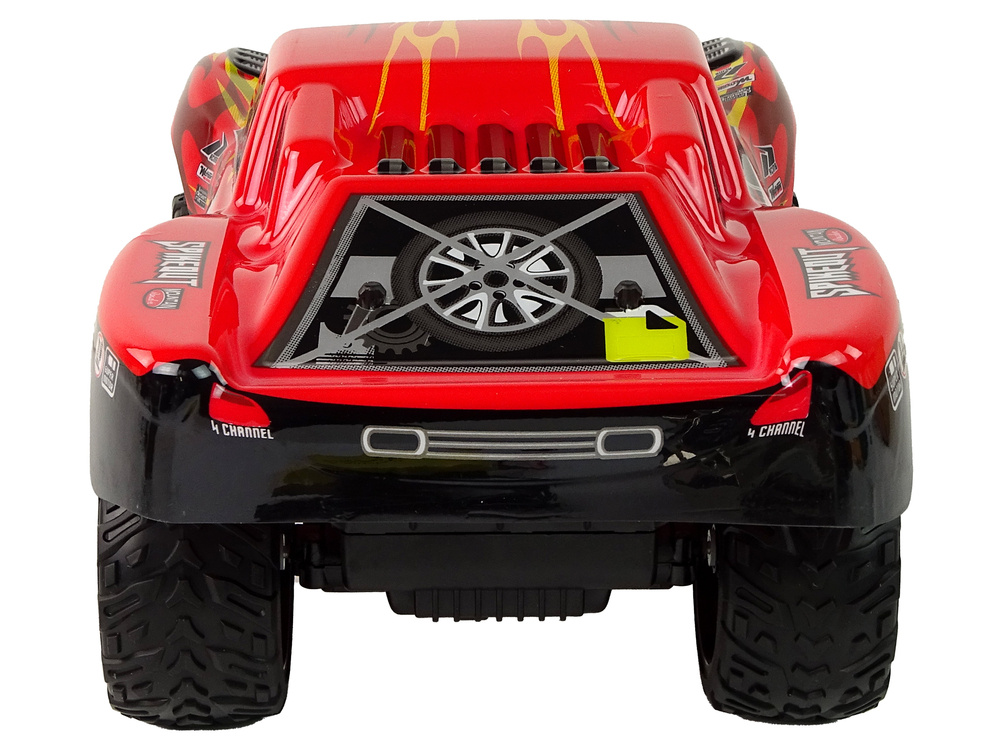 Nuotolinio valdymo automobilis leantoys, raudonas
