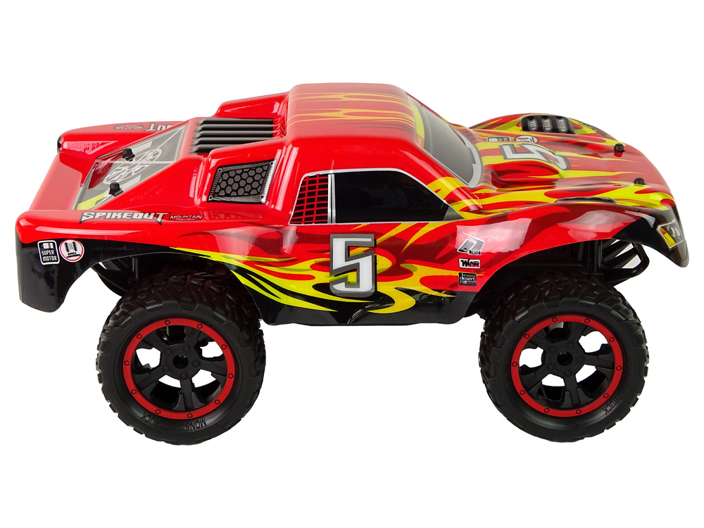 Nuotolinio valdymo automobilis leantoys, raudonas
