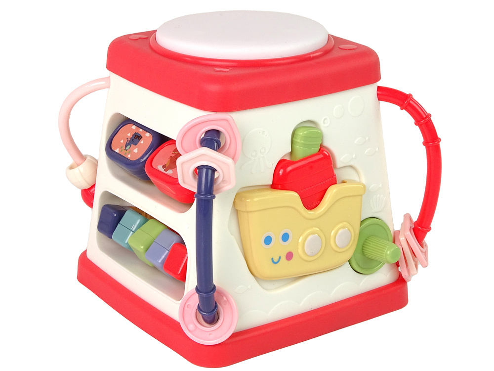 Interaktyvus muzikinis kubas lean toys