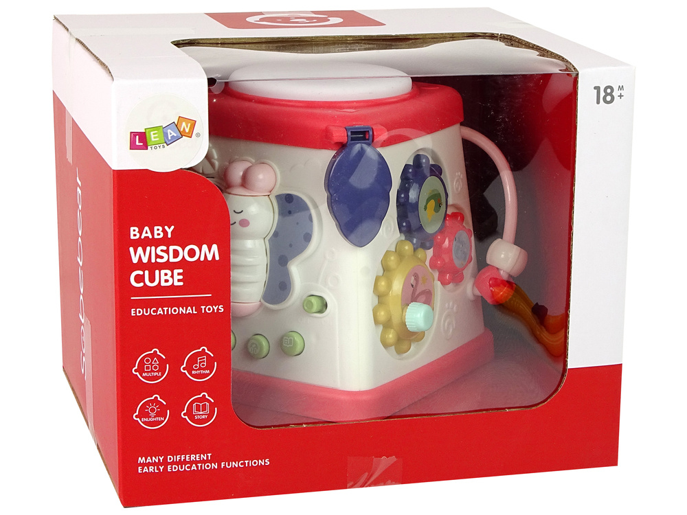 Interaktyvus muzikinis kubas lean toys
