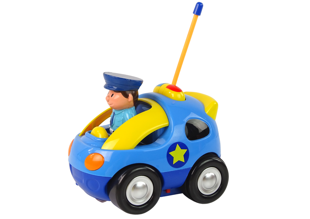Nuotolinio valdymo policijos automobilis mažiesiems