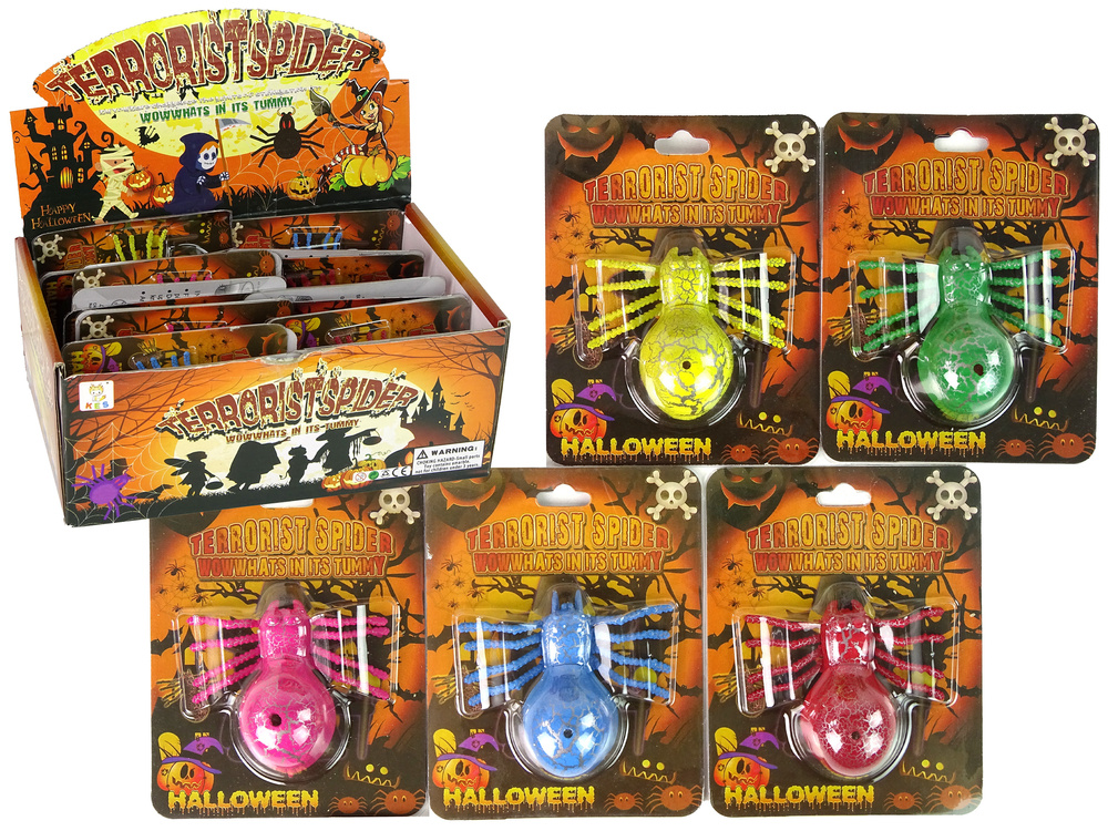 Voras augantis vandenyje su kirmėlėmis lean toys, 7 cm, 1 vnt
