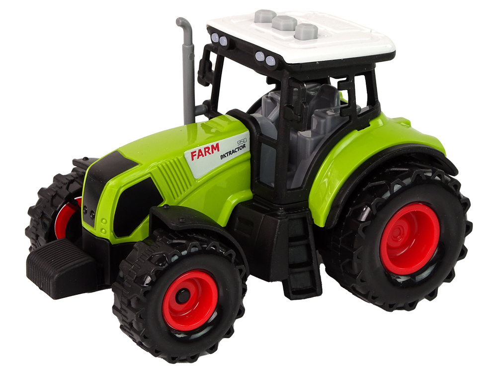 Traktorius su šviesos ir garso efektais lean toys