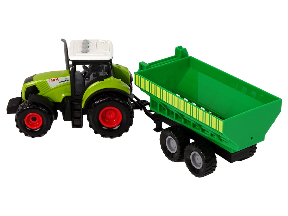 Traktorius su šviesos ir garso efektais lean toys