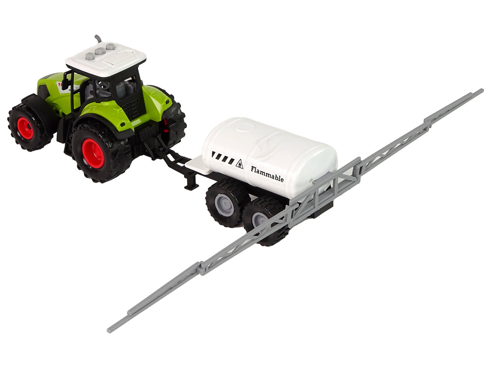 Traktorius su šviesos ir garso efektais lean toys