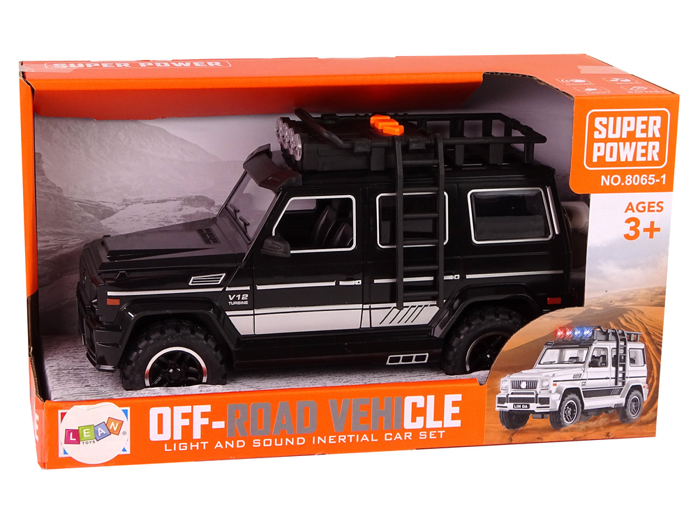 Automobilis su garsais black car off road friction