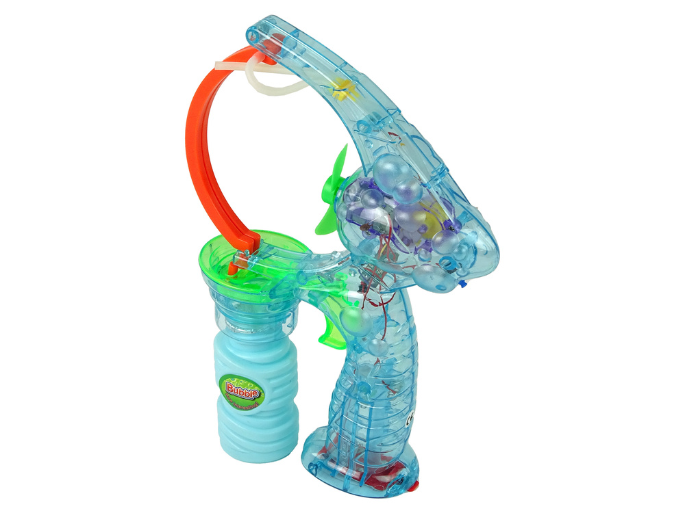 Muilo burbulų pistoletas lean toys su šviesomis ir garsais