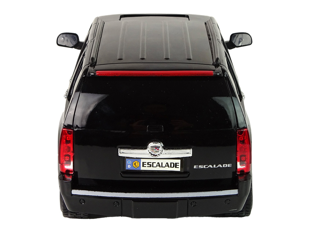 Nuotoliniu būdu valdomas automobilis cadillac escalade leantoys, juodas
