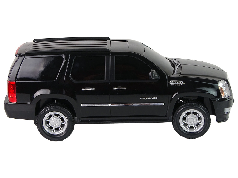 Nuotoliniu būdu valdomas automobilis cadillac escalade leantoys, juodas