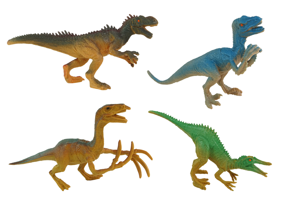 Figūrėlių rinkinys dinozaurų parko gyvūnai leantoys, 8 vnt.