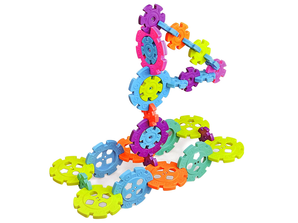 Konstruktorius lean toys snow flake, 120 d.