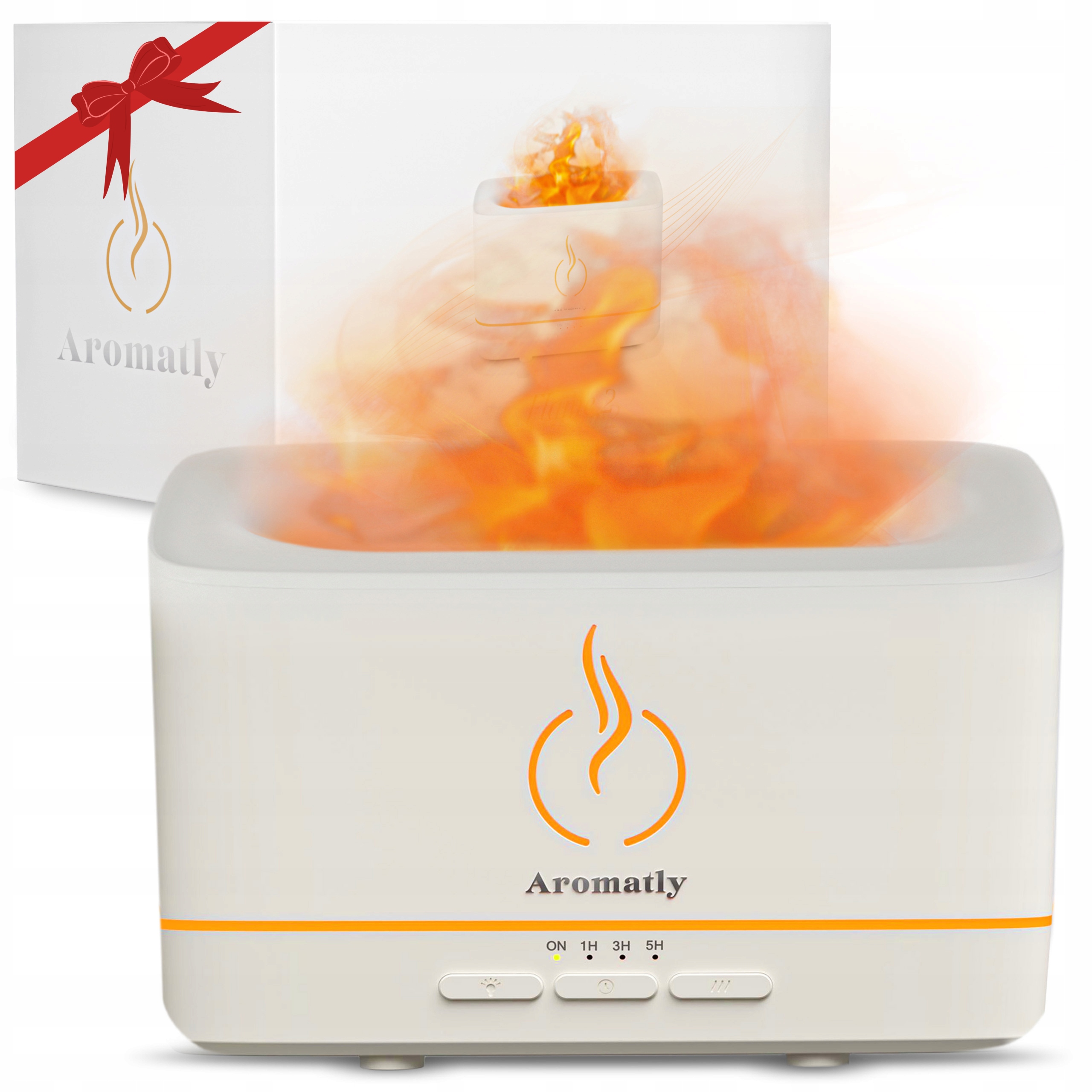 Kvapų difuzorius oro drėkintuvas židininė aromaterapija aromatly flame