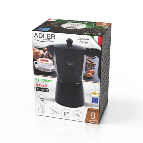 Adler ad 4429 espresso kavinukas - 520 ml