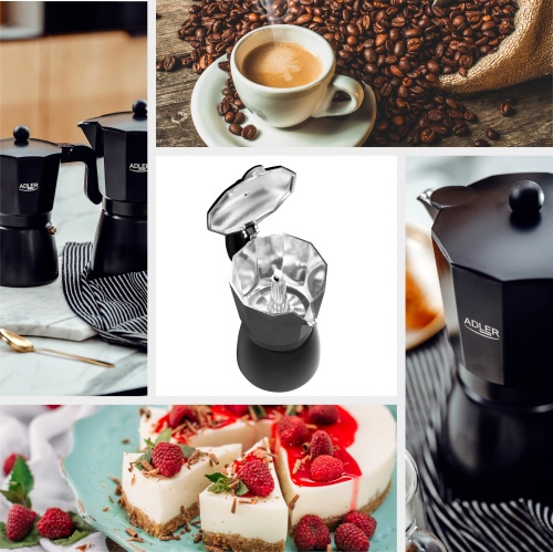 Adler ad 4429 espresso kavinukas - 520 ml
