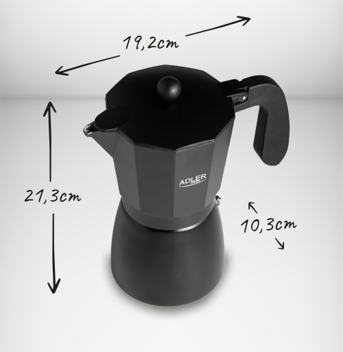 Adler ad 4429 espresso kavinukas - 520 ml