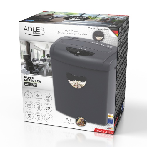 Adler ad 1038 dokumentų smulkintuvas