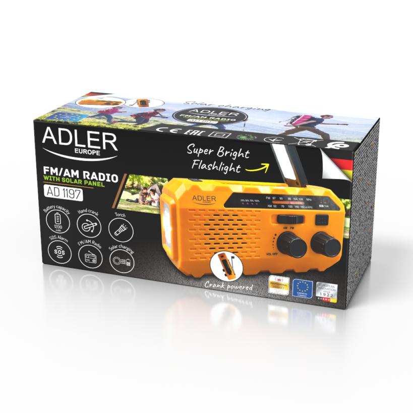 Radijo imtuvas Adler AD-1197