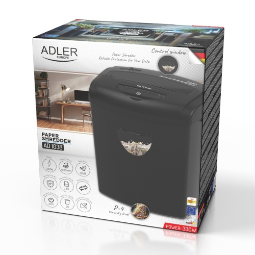 Adler ad 1038 dokumentų smulkintuvas