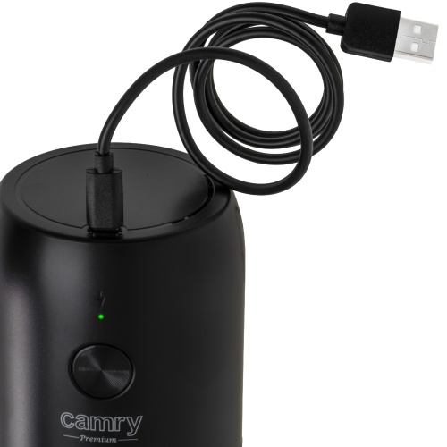 Camry cr 4302 belaidis kavos malūnėlis su usb įkrovimu