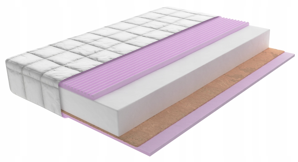 Zone čiužinys lux 180x80 putų ir kokoso 1