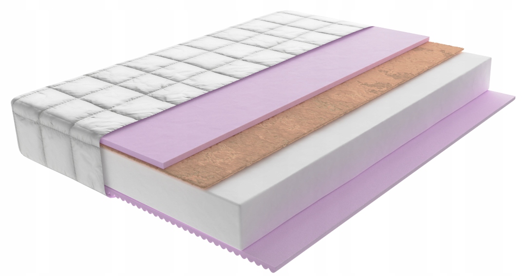 Zone čiužinys lux 180x80 putų ir kokoso 2
