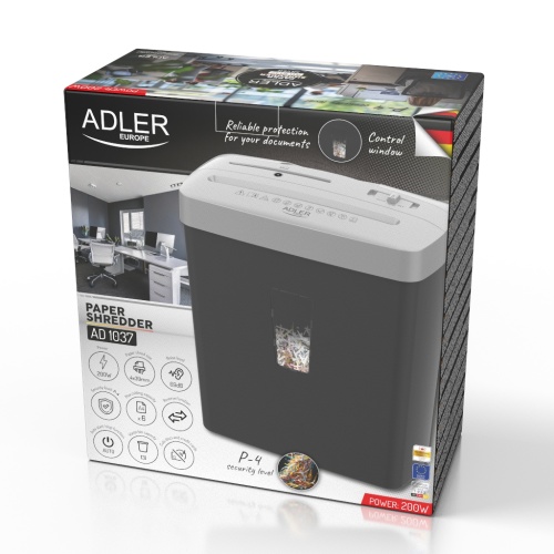 Adler ad 1037 dokumentų naikiklis