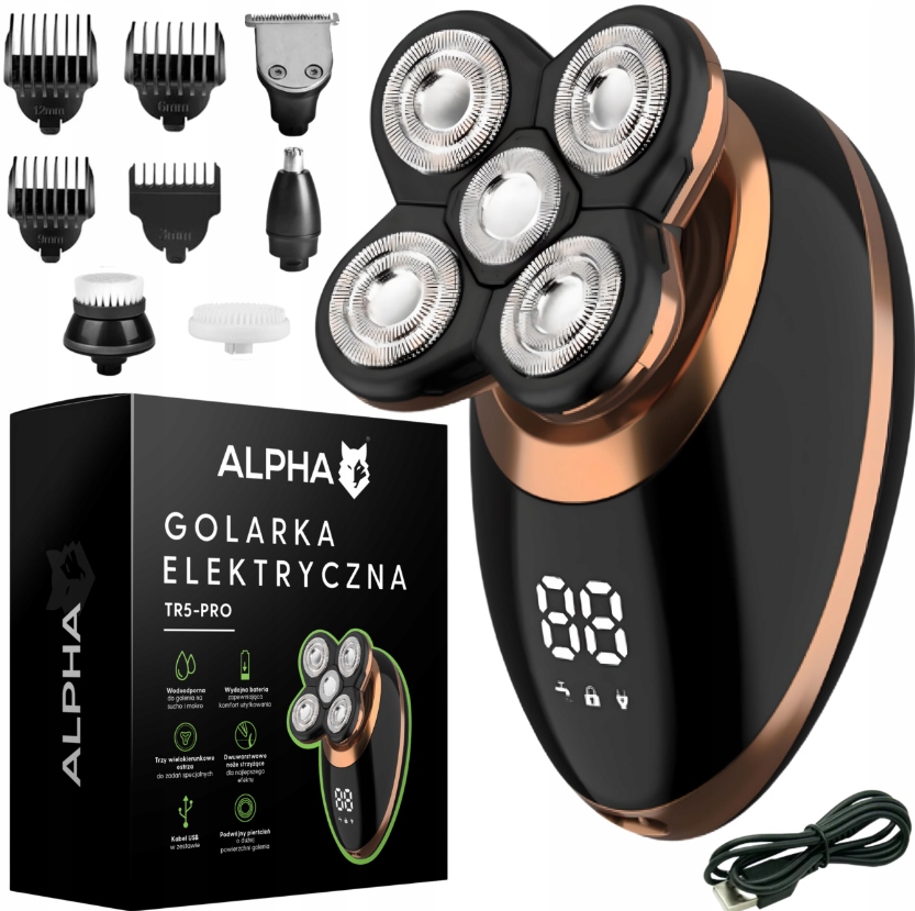 5-in-1 elektrinis skustuvas