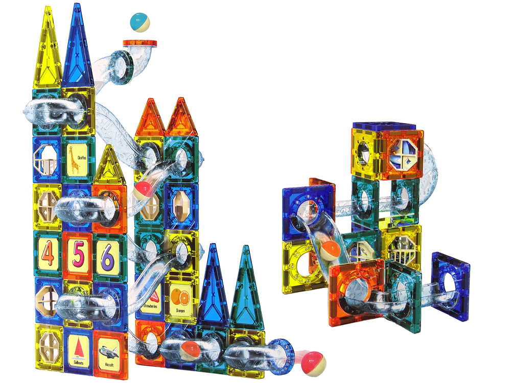 Magnetinis konstruktorius lean toys, 97 d.