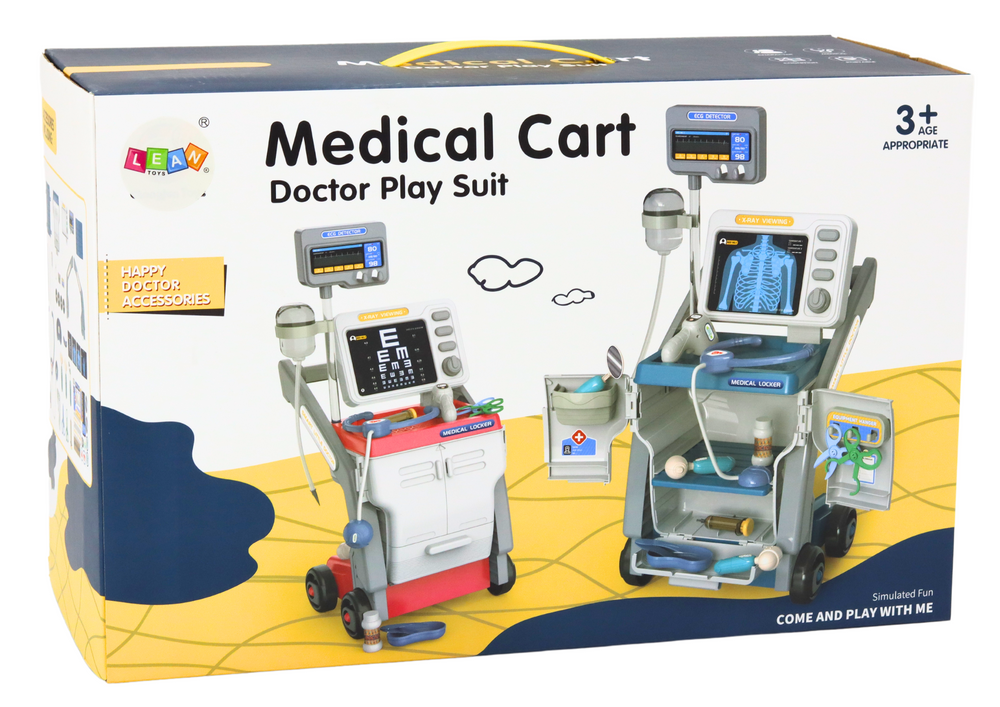 Žaislinis daktaro rinkinys lean toys