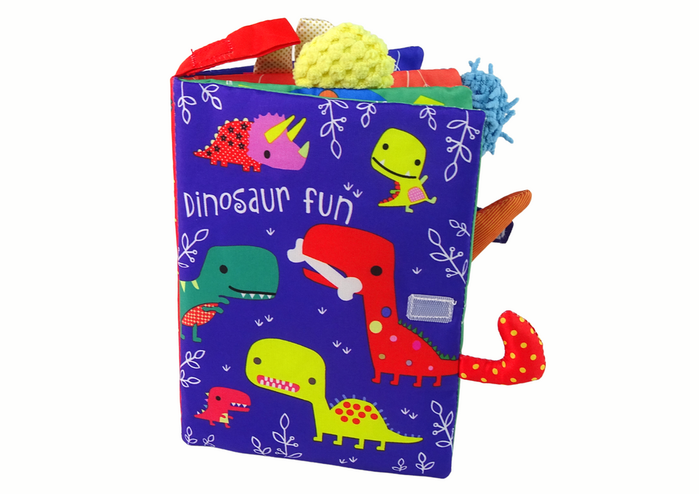 Minšta edukacinė knygelė dinosaurs lean toys