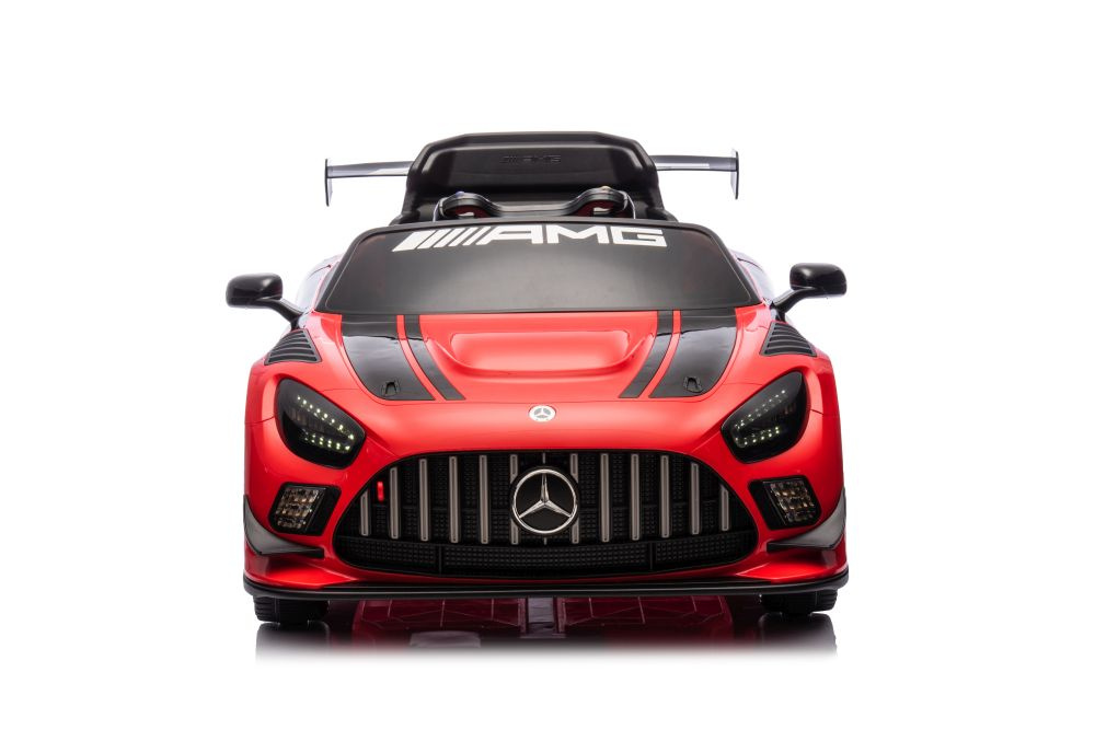 Akumuliatorinis automobilis mercedes amg gt3 raudonas
