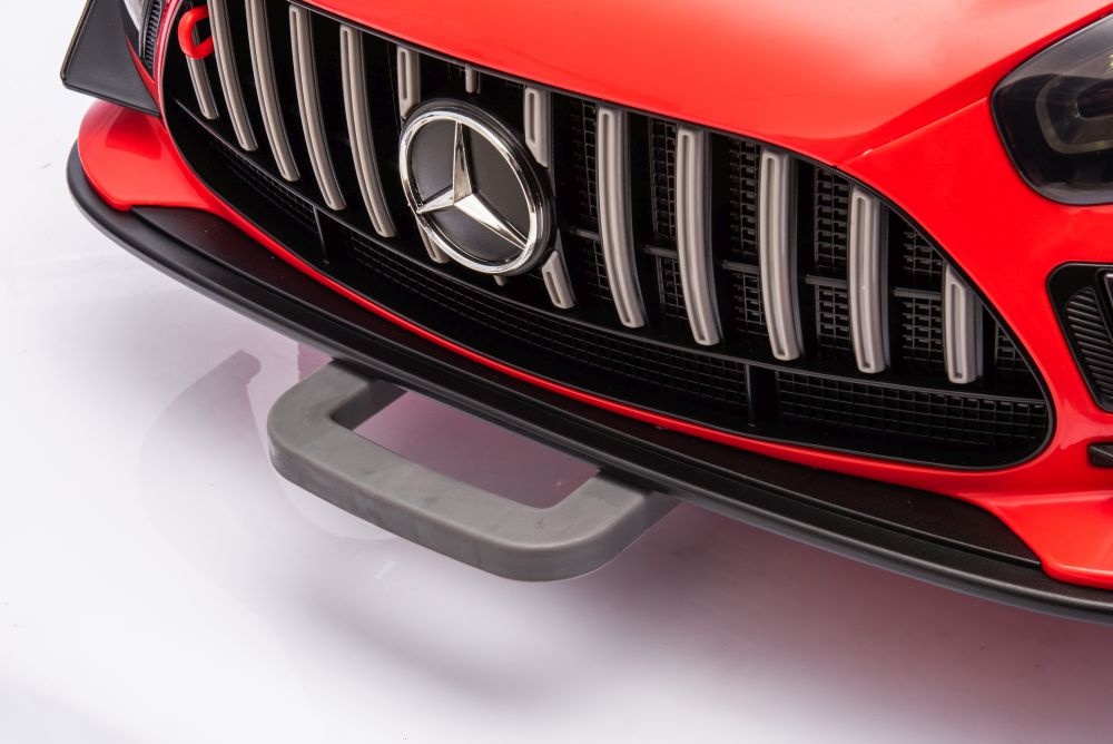 Akumuliatorinis automobilis mercedes amg gt3 raudonas