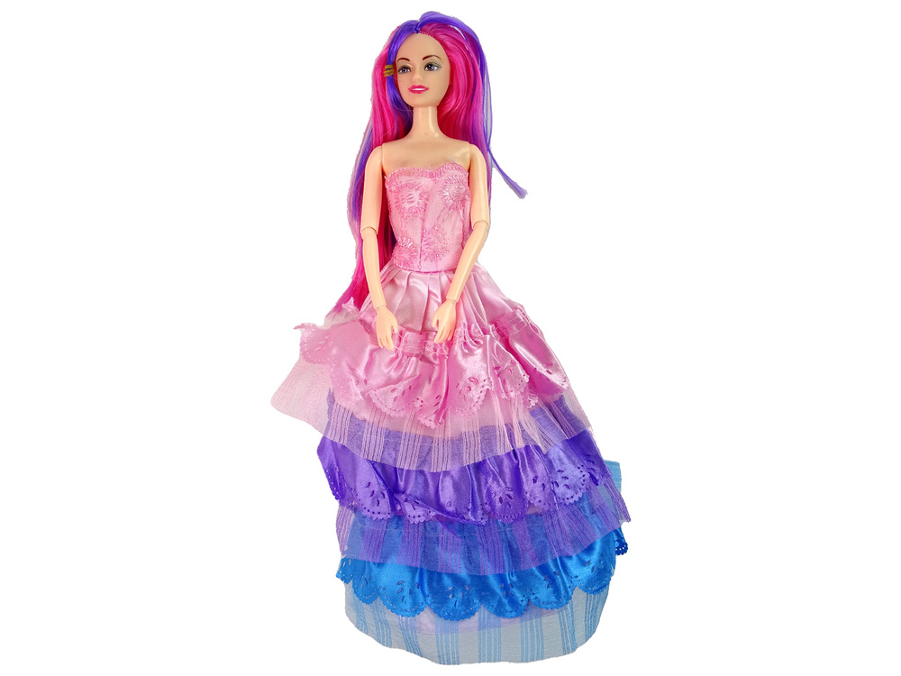 Princesės lėlė su baltu poniu lean toys