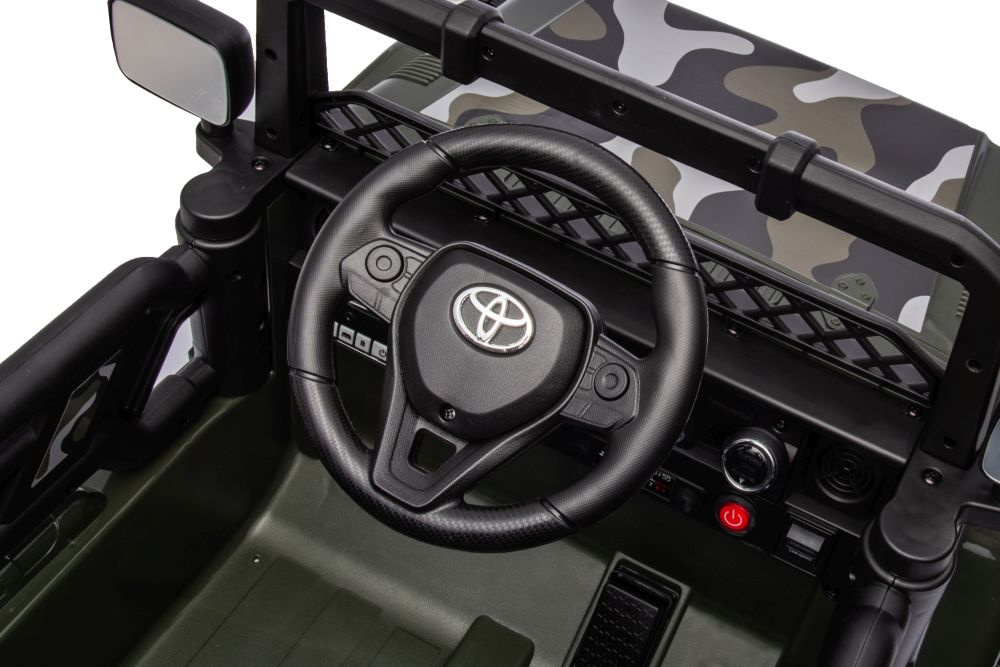 Vienvietis vaikiškas elektromobilis toyota fj 4x4 lean cars, moro