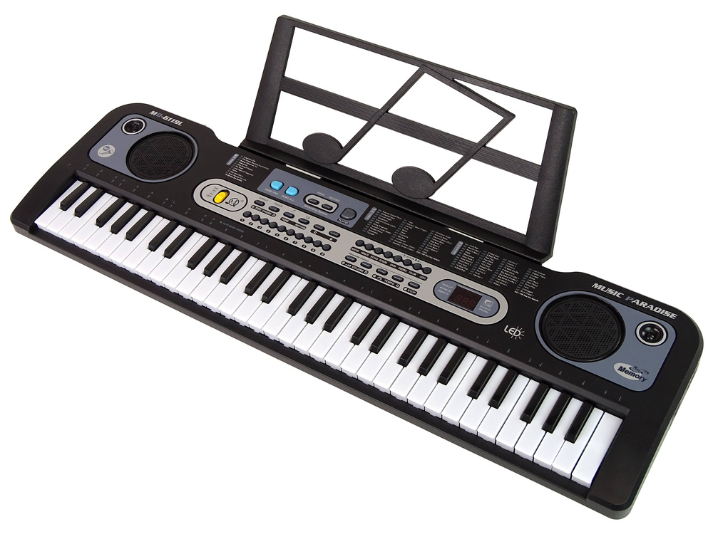Pianinas su mikrofonu leantoys
