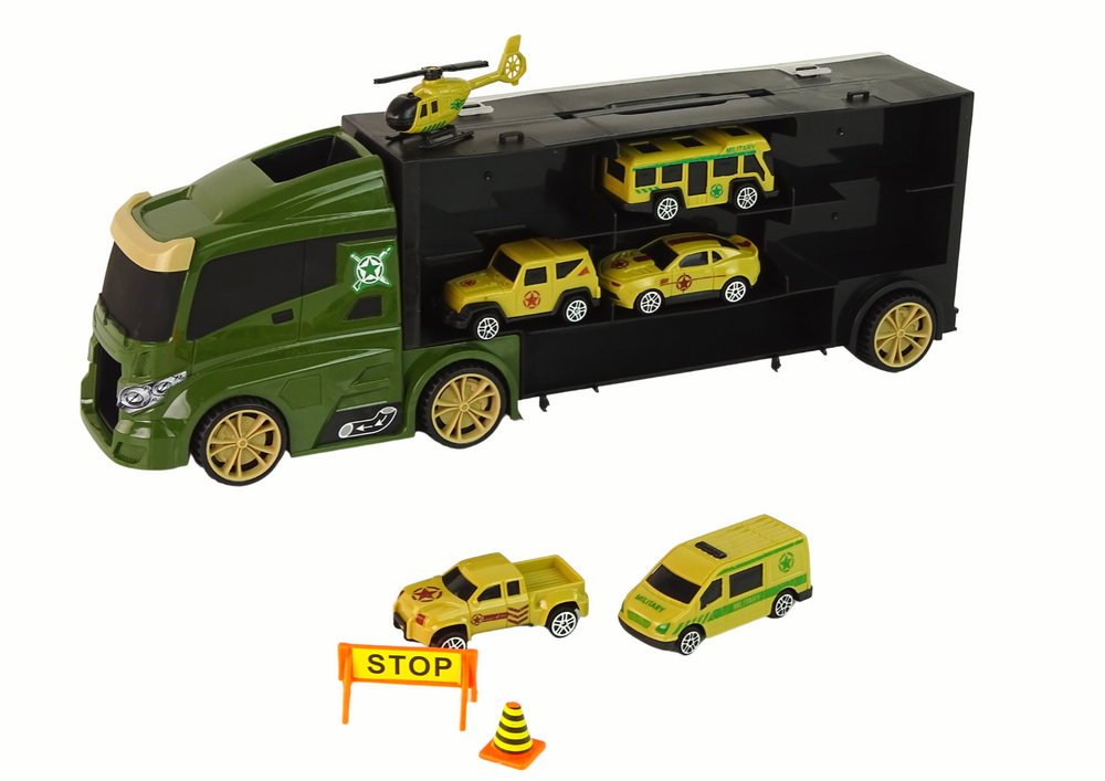 Vilkiko ir transporto priemonių rinkinys leantoys